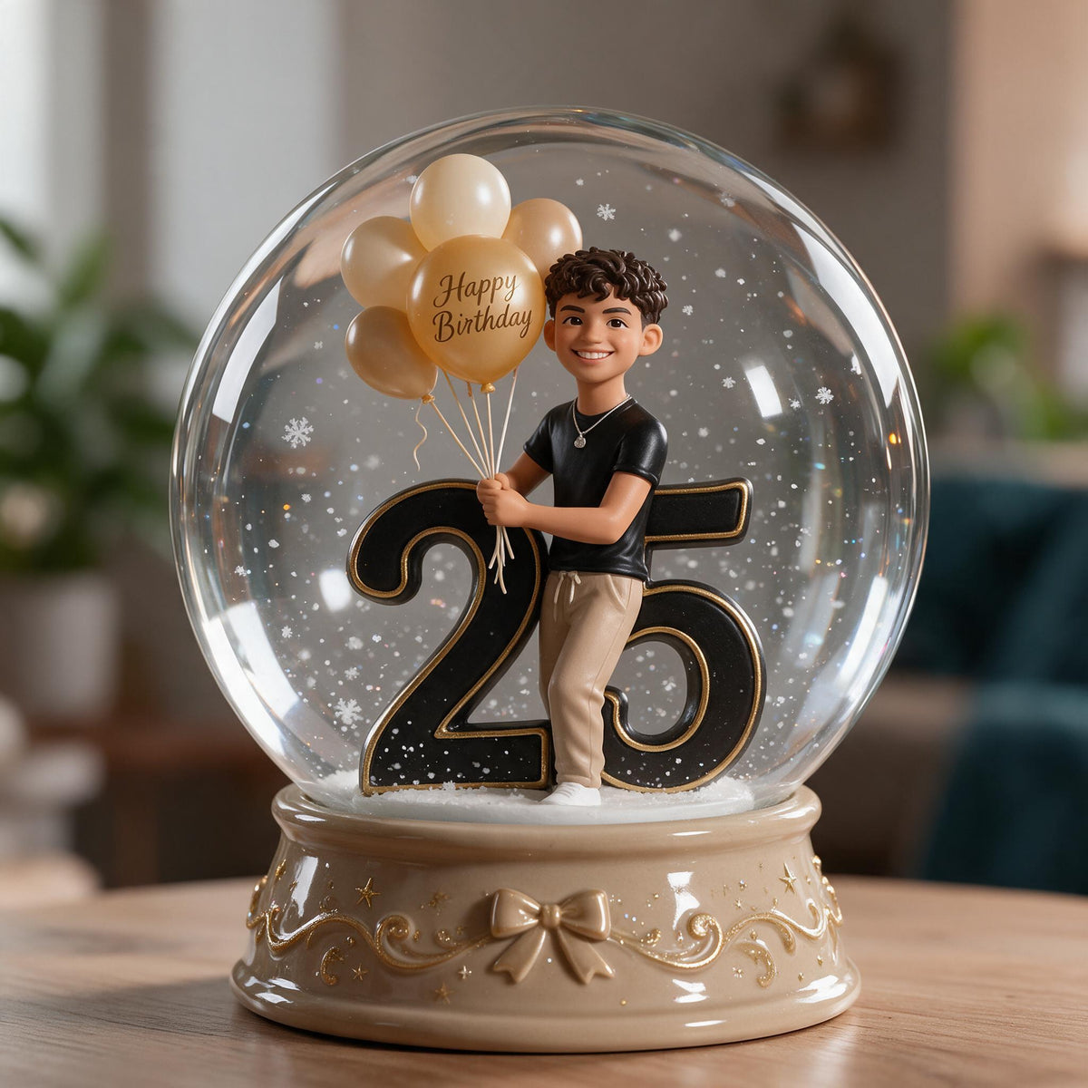 Personalized 25th Birthday Latino Man Acrylic Plaque, Gift for Him