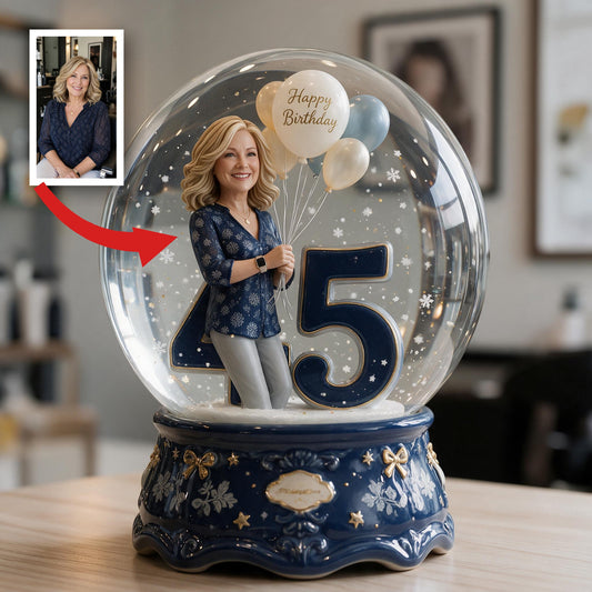 Personalized 45th Birthday Middle-Aged Woman Acrylic Plaque Gift