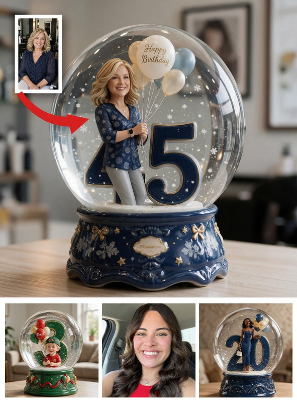 Personalized 45th Birthday Middle-Aged Woman Acrylic Plaque Gift