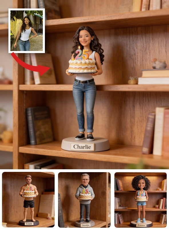 Personalized 25th Birthday Latina Woman Custom Shaped Acrylic Plaque Desk Gift
