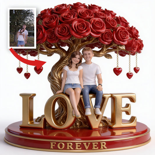 Personalized Husband Wife Couple Custom Shaped Acrylic Plaque Romantic Gift