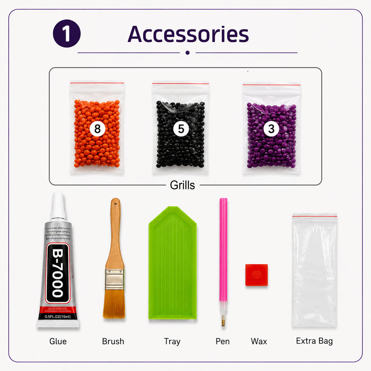 Personalized 45th Birthday Middle-Aged Latina Woman Diamond Painting Ornament Kit