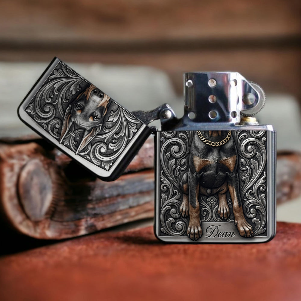 Personalized Long Coat Yorkshire Terrier Lighter Pet Lover Gift