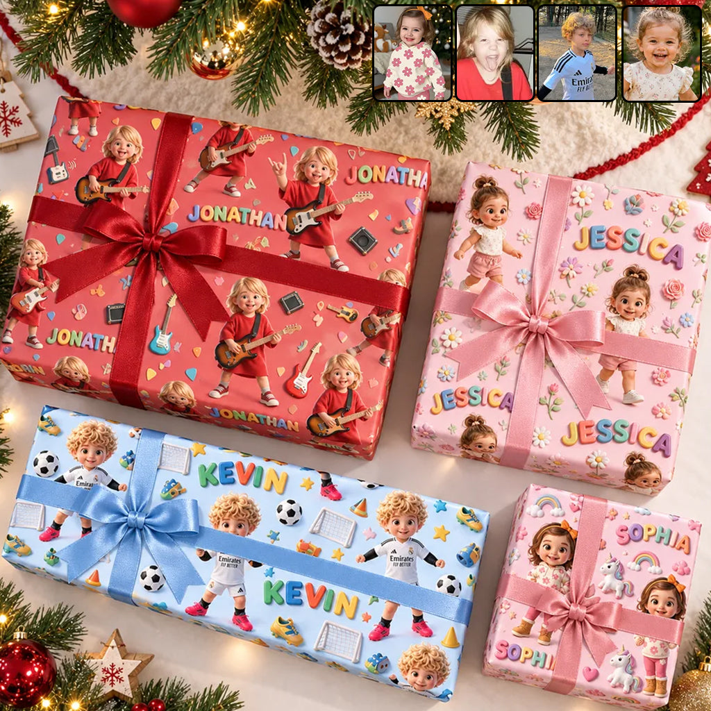 Personalized 70th Birthday Older Black Woman Wrapping Paper Grandma Gift
