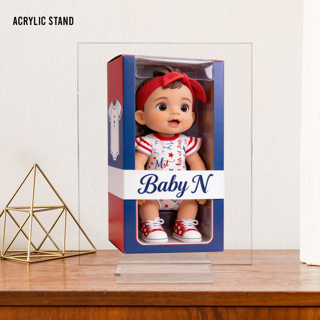 Personalized Latina Little Girl Custom Shaped Acrylic Plaque, Daughter Granddaughter Niece Gift
