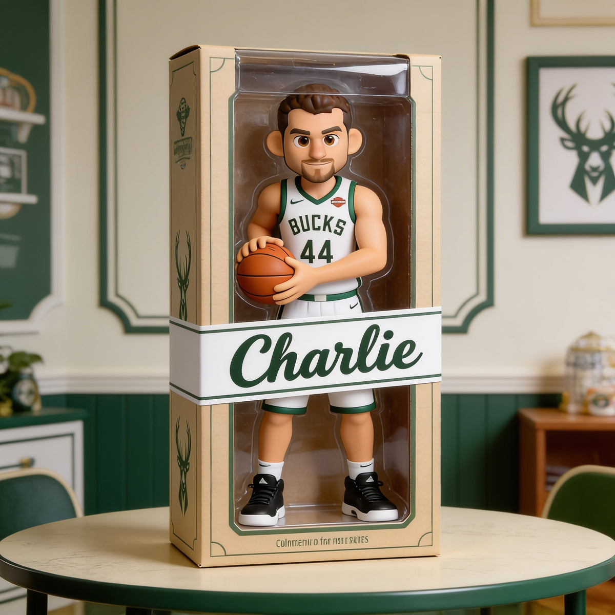 Personalized Man Basketball Player Custom Shaped Acrylic Plaque Sports Fan Gift