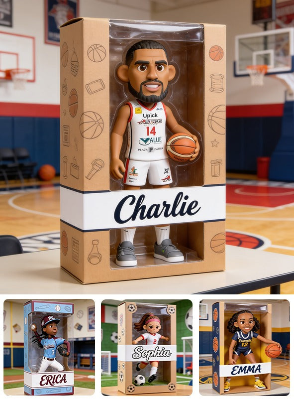 Personalized Latino Man Basketball Player Shaped Acrylic Plaque Basketball Fan Gift