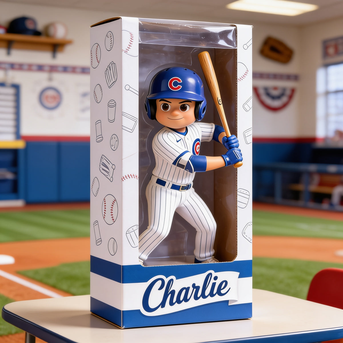 Personalized Adult Black Baseball Player Custom Shaped Acrylic Plaque Sports Gift