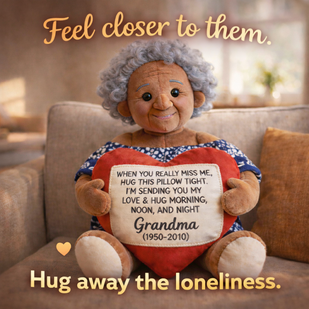 Personalized Latina Little Girl Memorial Faux Fur Shaped Pillow