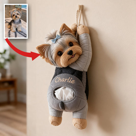 Personalized Yorkshire Terrier Pull-Out Organizer Pet Lover Home Storage