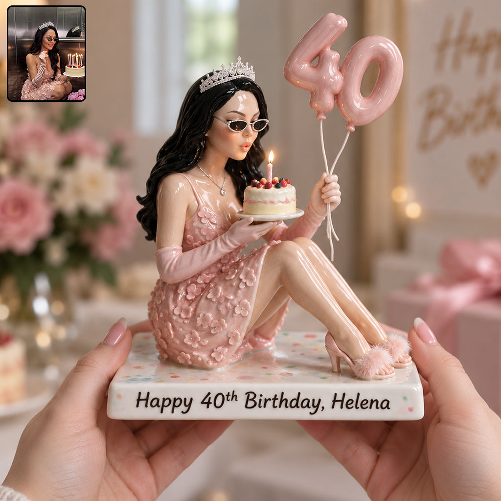 Personalized 25th Birthday Latino Man 3D Plaque, Custom Keepsake Birthday Gift
