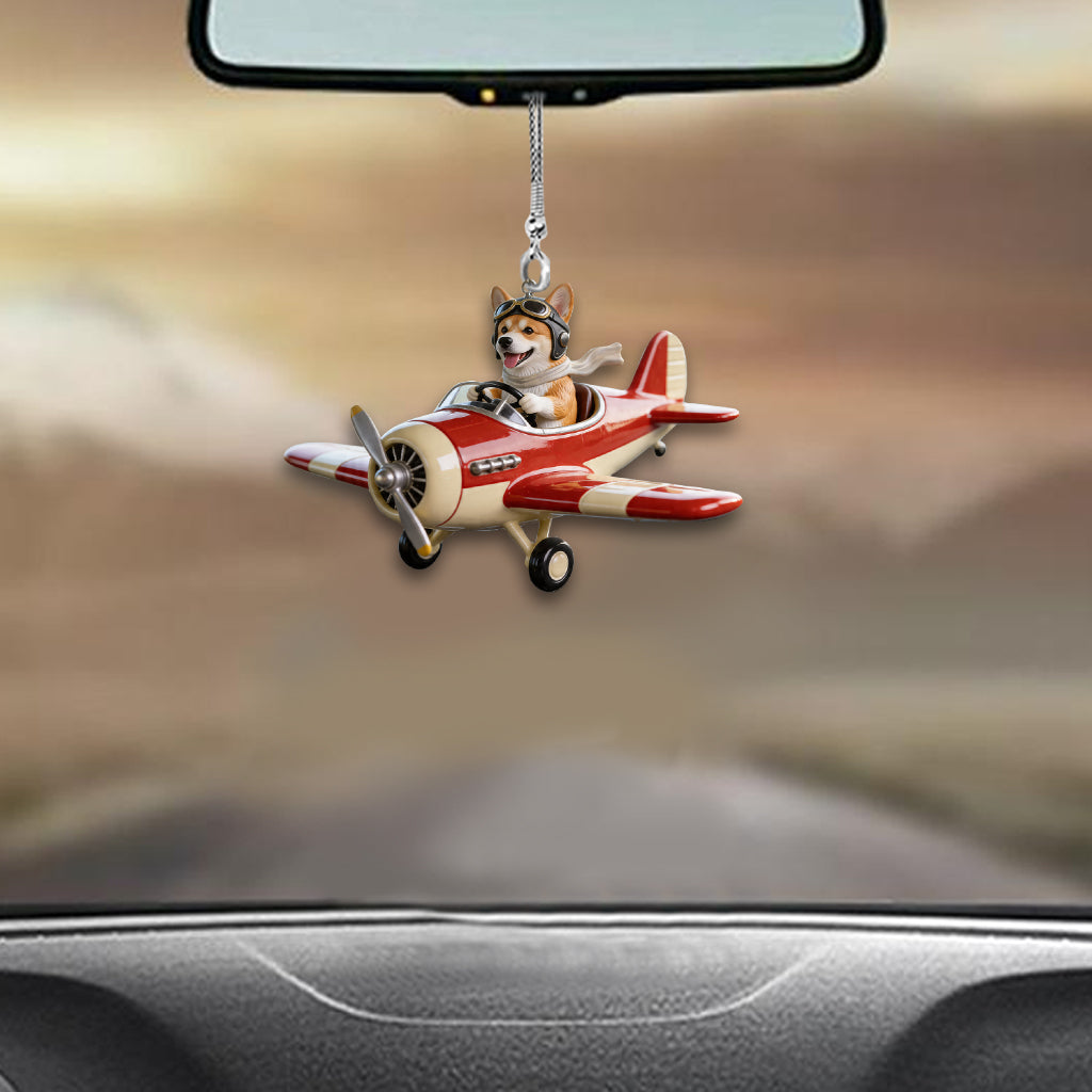 Custom Photo Adult Golden Retriever Car Ornament Dog Mom Pet Lover Gift