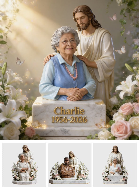 Personalized Older Latina Woman Grandma Memorial Acrylic Plaque