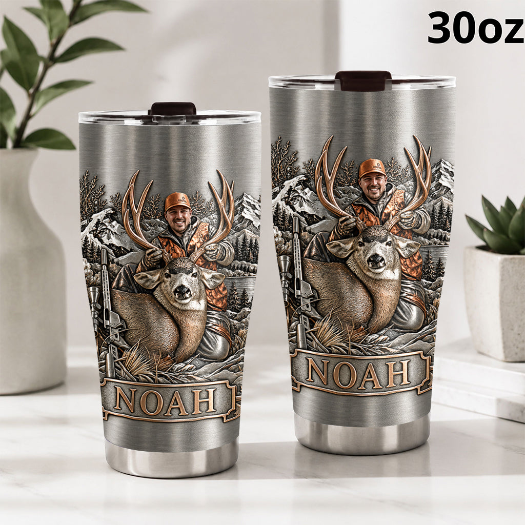 Personalized Latino Duck Hunter Tumbler, Duck Hunting Gift