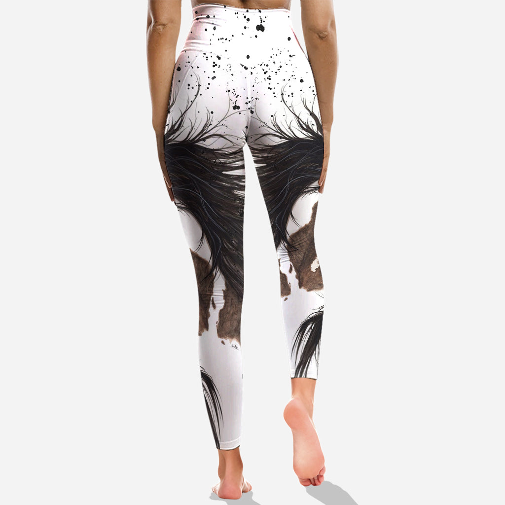 Pferdeliebe – Personalisierter Pferde-Hoodie und Leggings