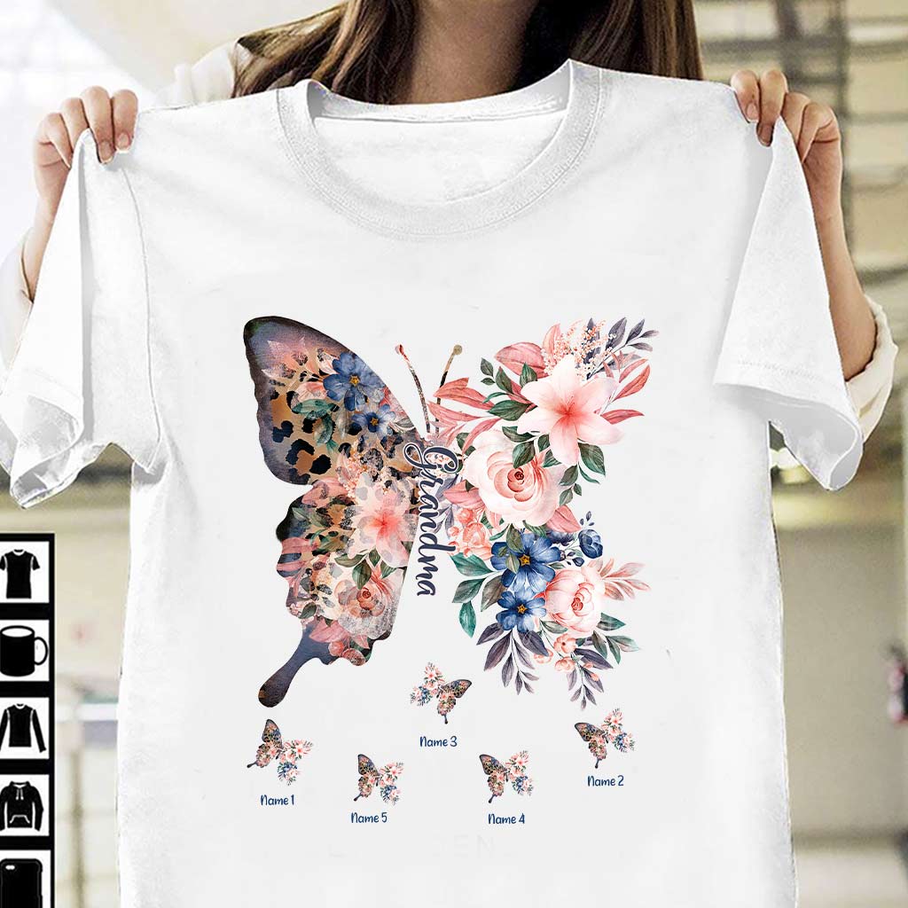 Oma – Geschenk für Oma und Mama – Personalisiertes T-Shirt und Hoodie