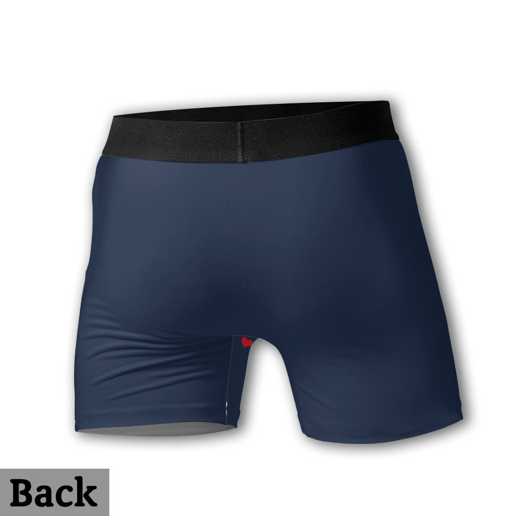 My Willy Go Hard - Personalisierte Boxershorts für Männer für Paare