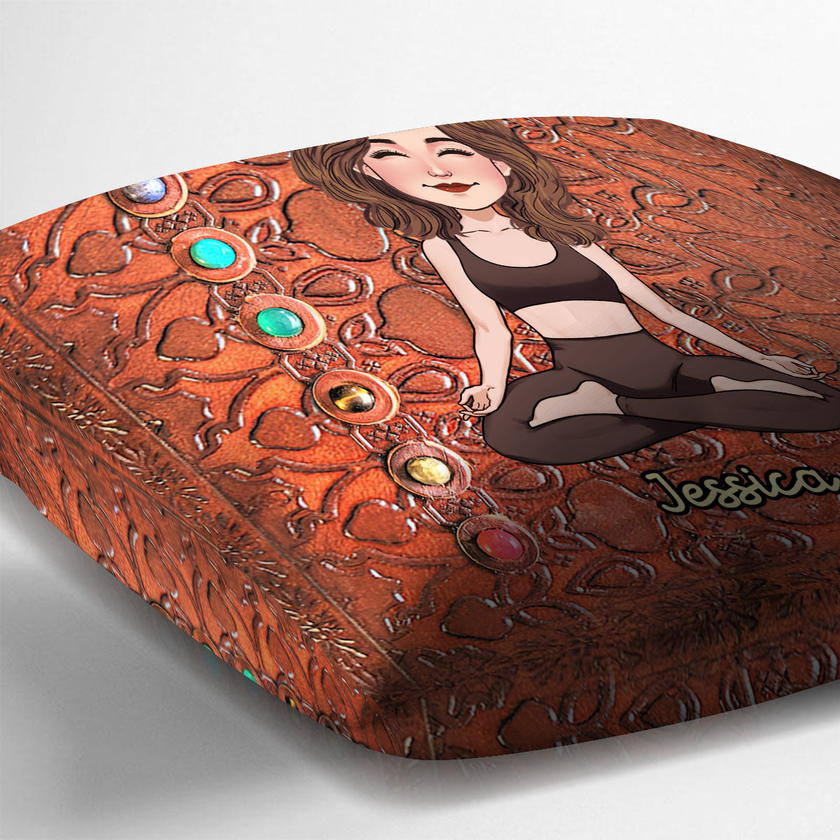 Namaste – Personalisiertes Yoga-Kissen