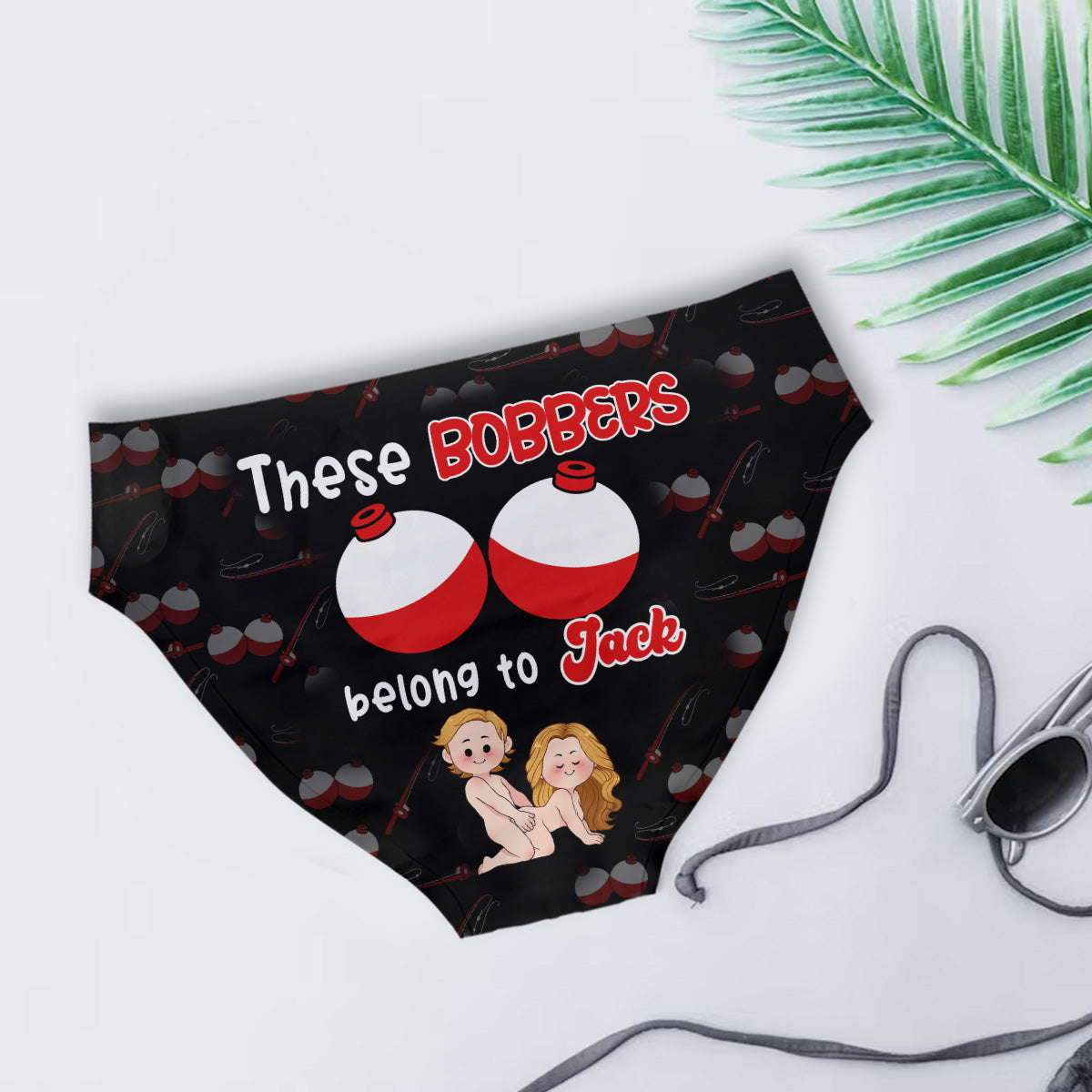 Belong To You – Personalisierte Angel-Slips für Damen und Boxershorts für Herren