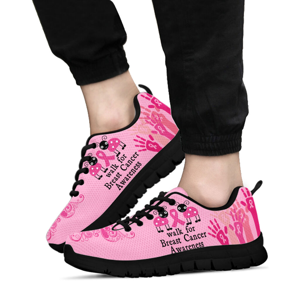 Lauf zur Sensibilisierung für Brustkrebs Brustkrebs-Sneaker 0622