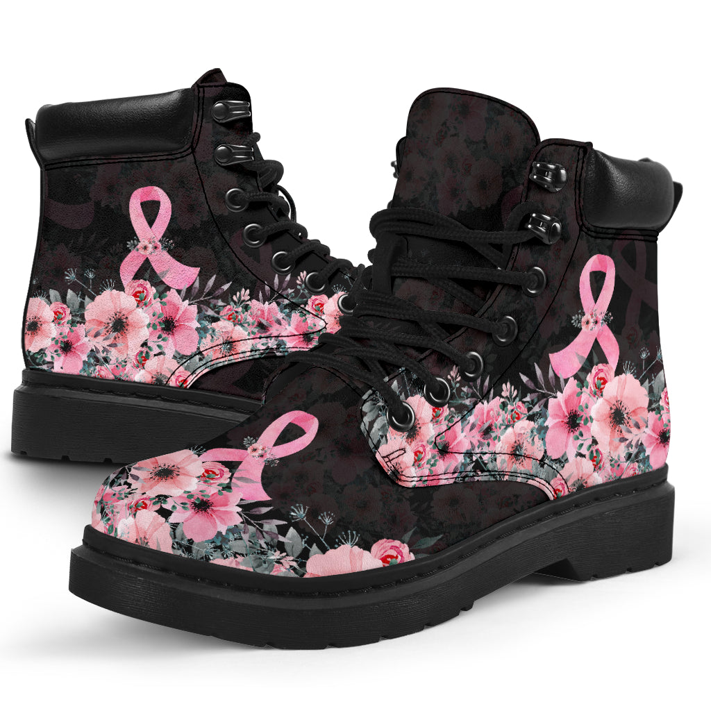 Brustkrebsbewusstsein Brustkrebsbewusstsein Ganzjahresstiefel 0622