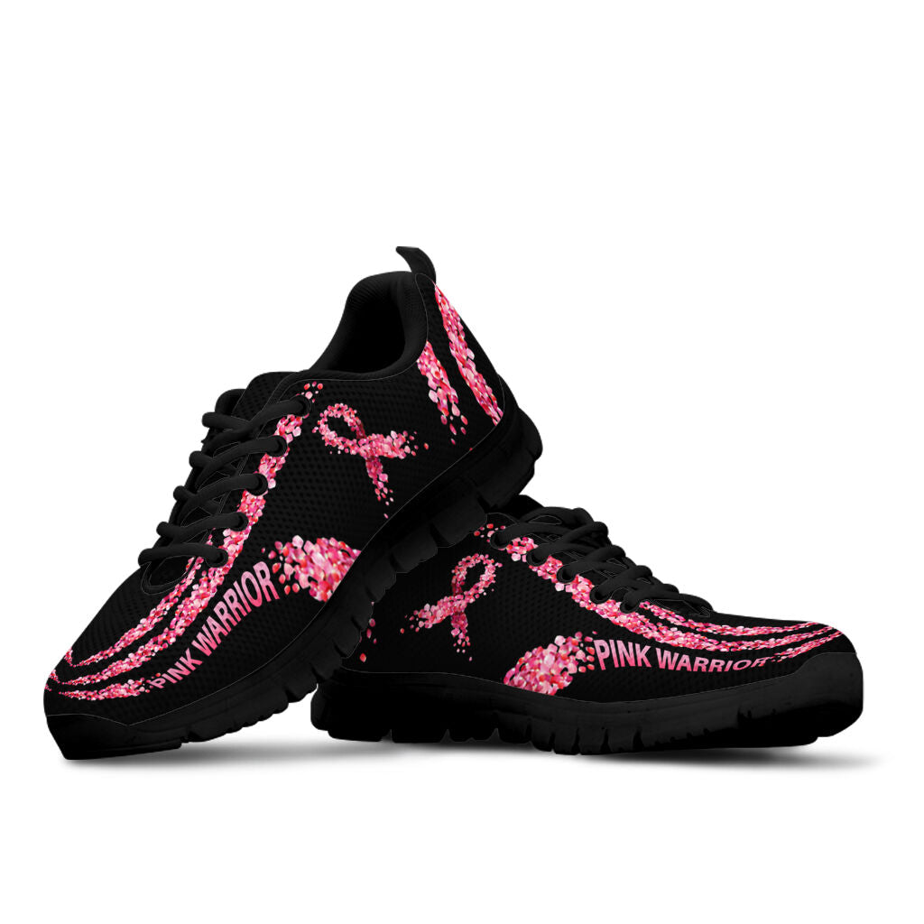 Pink Warrior Sneakers zur Sensibilisierung für Brustkrebs 0622