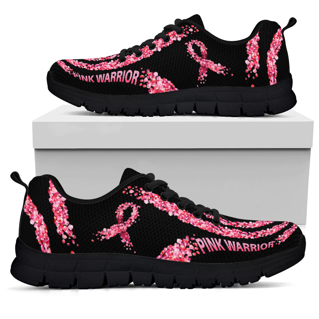 Pink Warrior Sneakers zur Sensibilisierung für Brustkrebs 0622