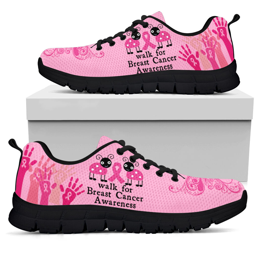 Lauf zur Sensibilisierung für Brustkrebs Brustkrebs-Sneaker 0622