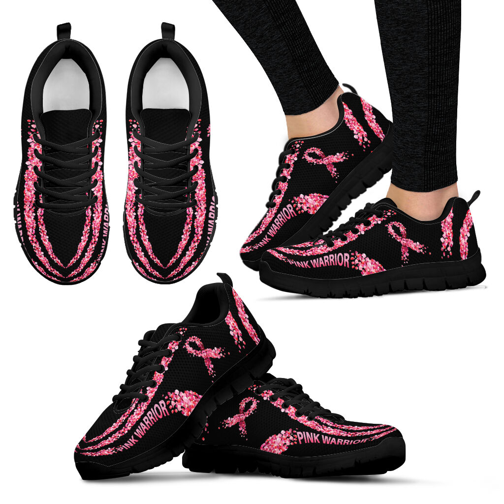 Pink Warrior Sneakers zur Sensibilisierung für Brustkrebs 0622