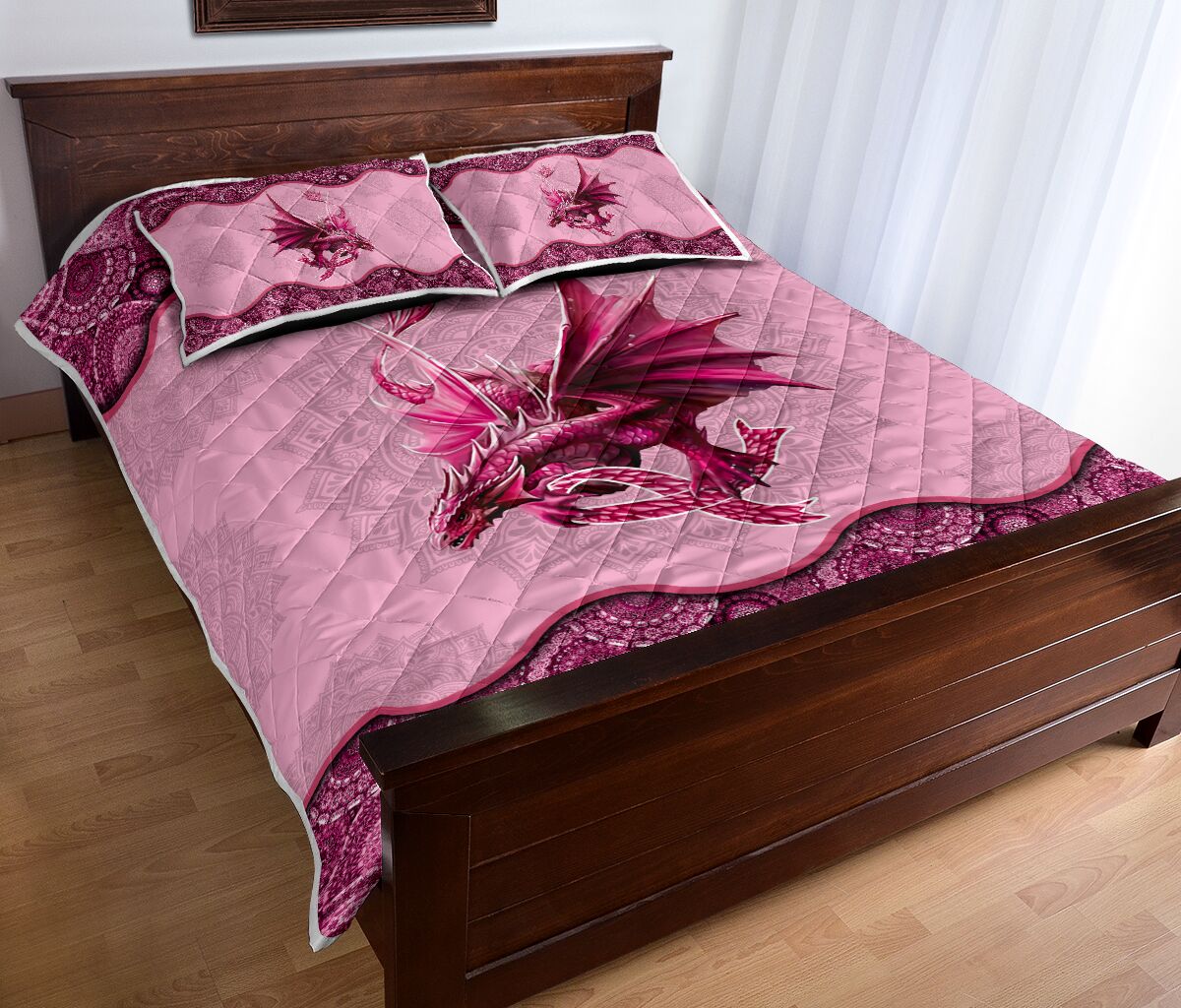 Quilt-Set „Brustkrebskämpferin“ zur Sensibilisierung für Brustkrebs 0622