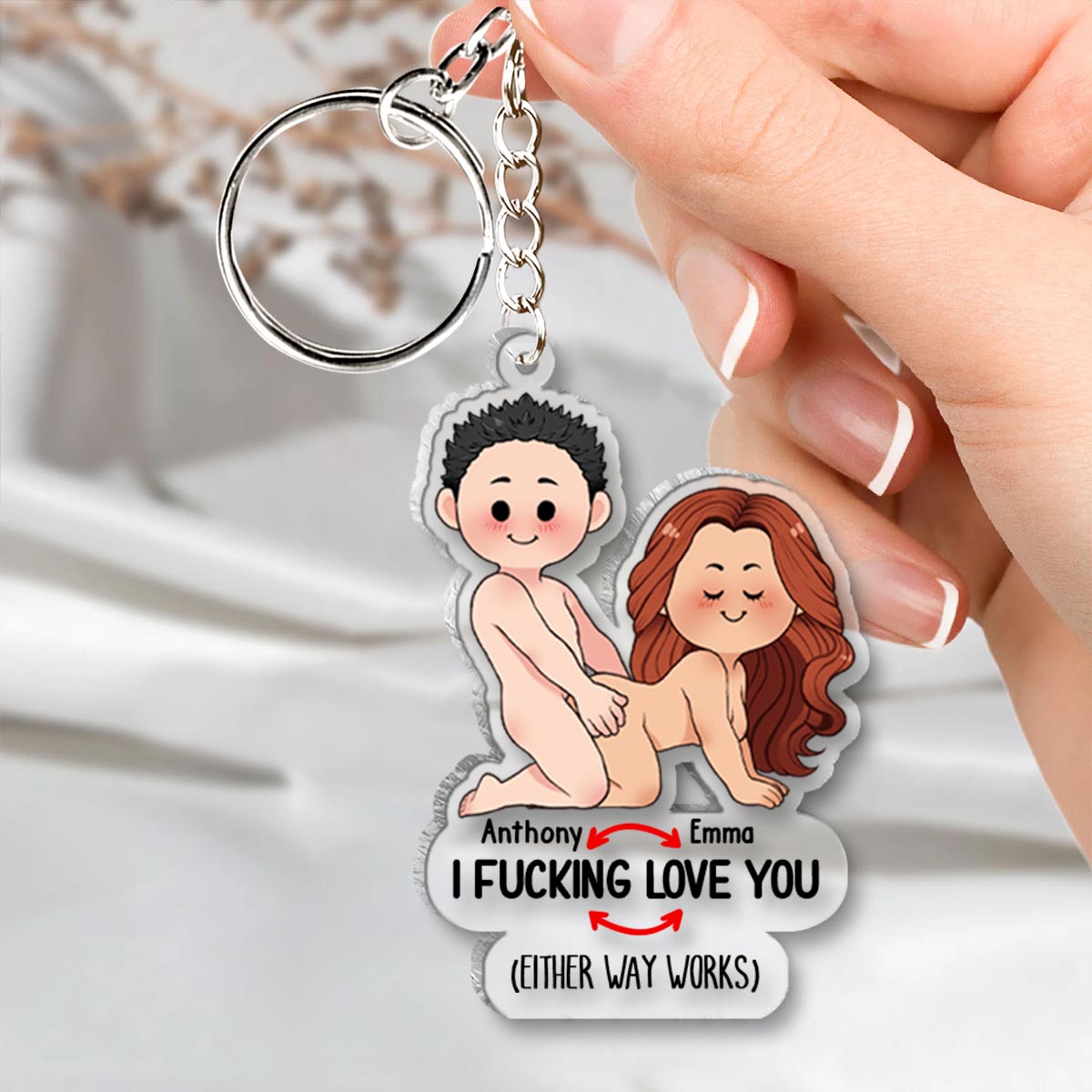 Ich liebe dich – Personalisierte Pärchendecke