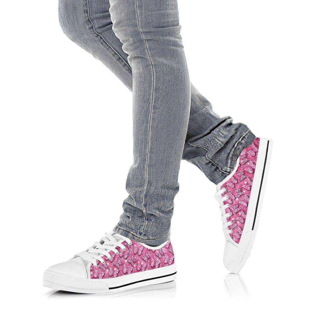 Brustkrebsbewusstsein Brustkrebsbewusstsein Low-Top-Schuhe 0622