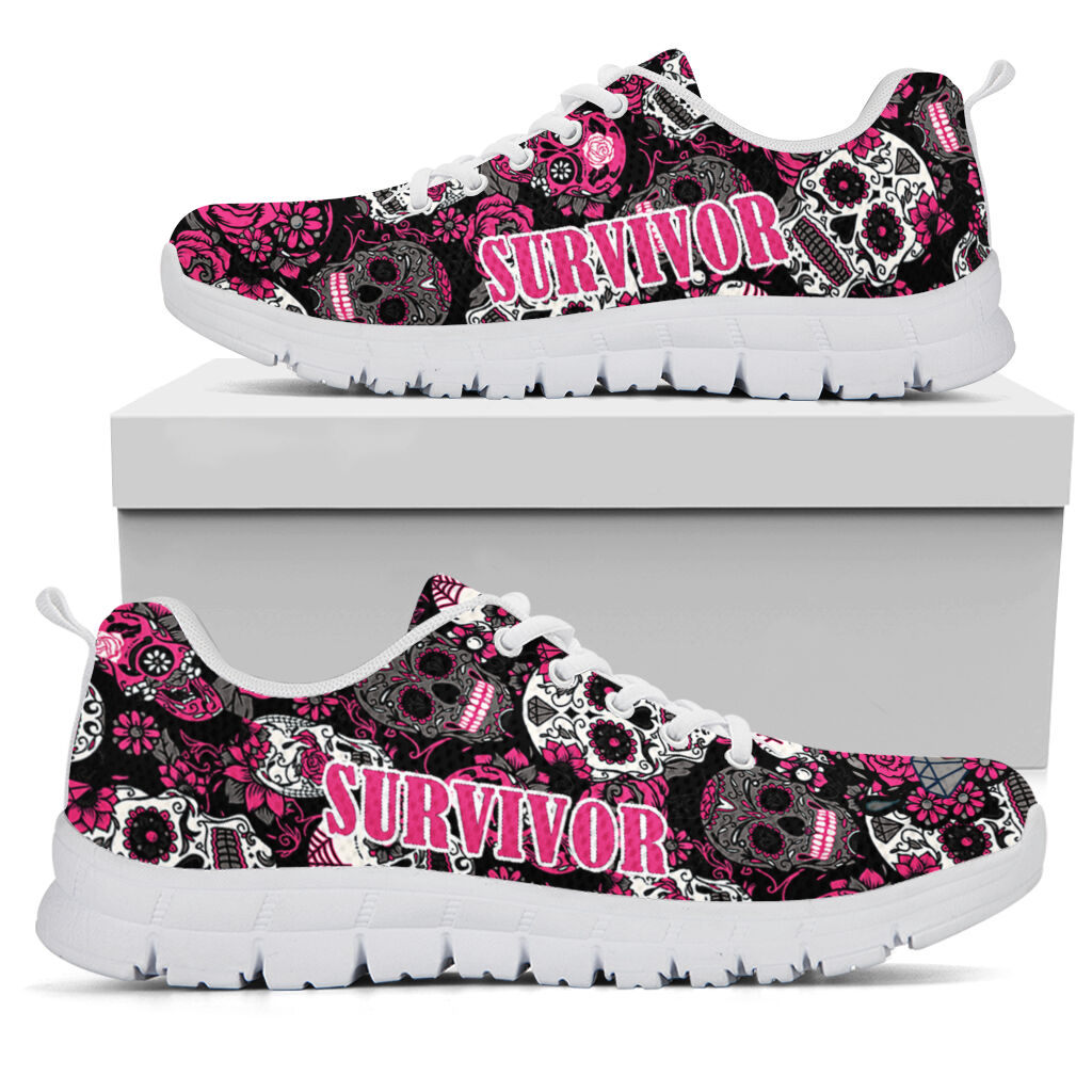 Breast Cancer Survivor Breast Cancer Awareness Sneakers 0622