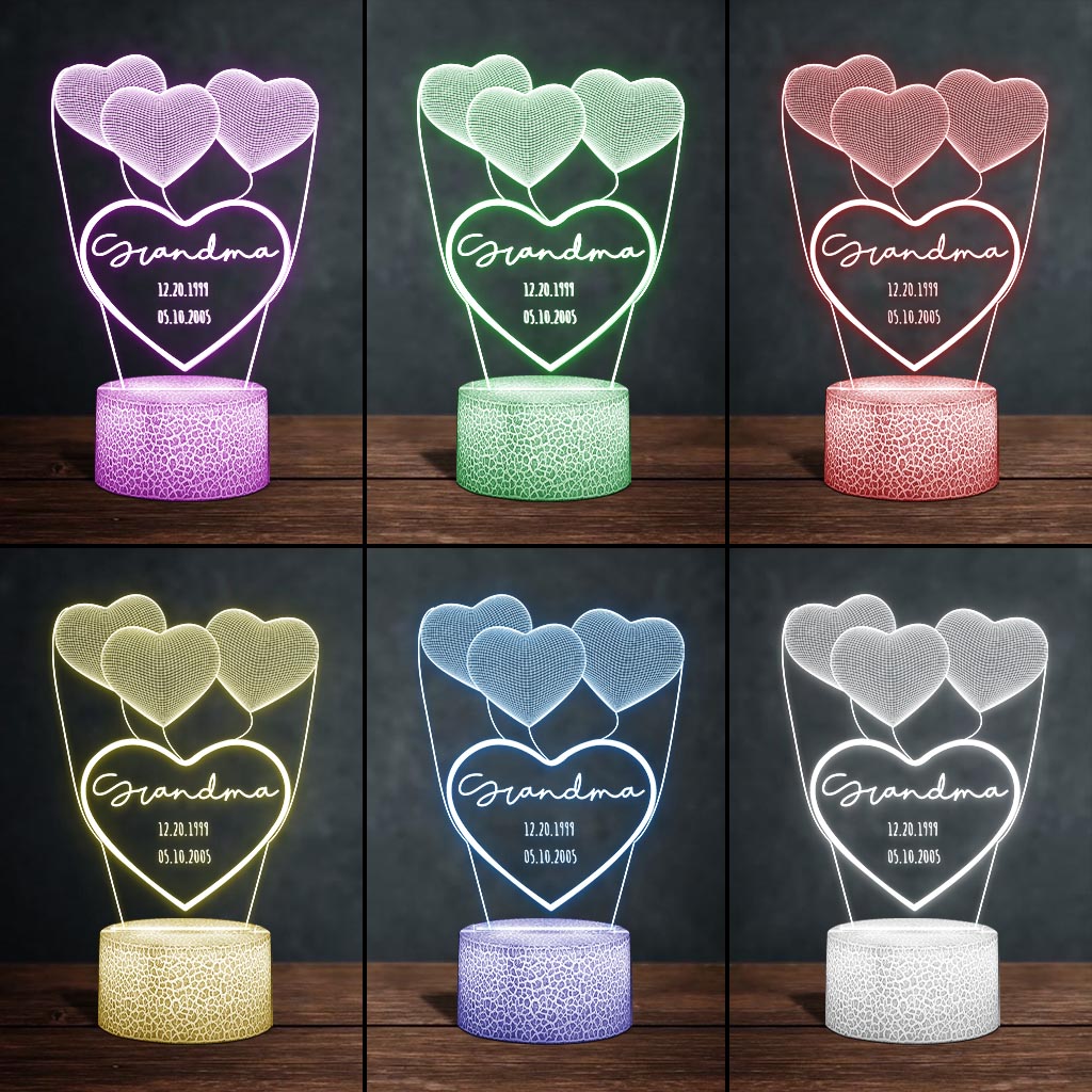 Ich liebe dich, Mama – Geschenk für Mama, Oma, Opa, Ehemann, Ehefrau, Papa – Personalisierte, geformte Leuchtplatte