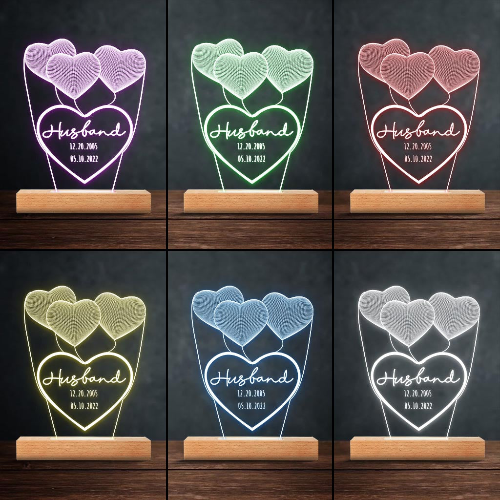 Ich liebe dich, Mama – Geschenk für Mama, Oma, Opa, Ehemann, Ehefrau, Papa – Personalisierte, geformte Leuchtplatte