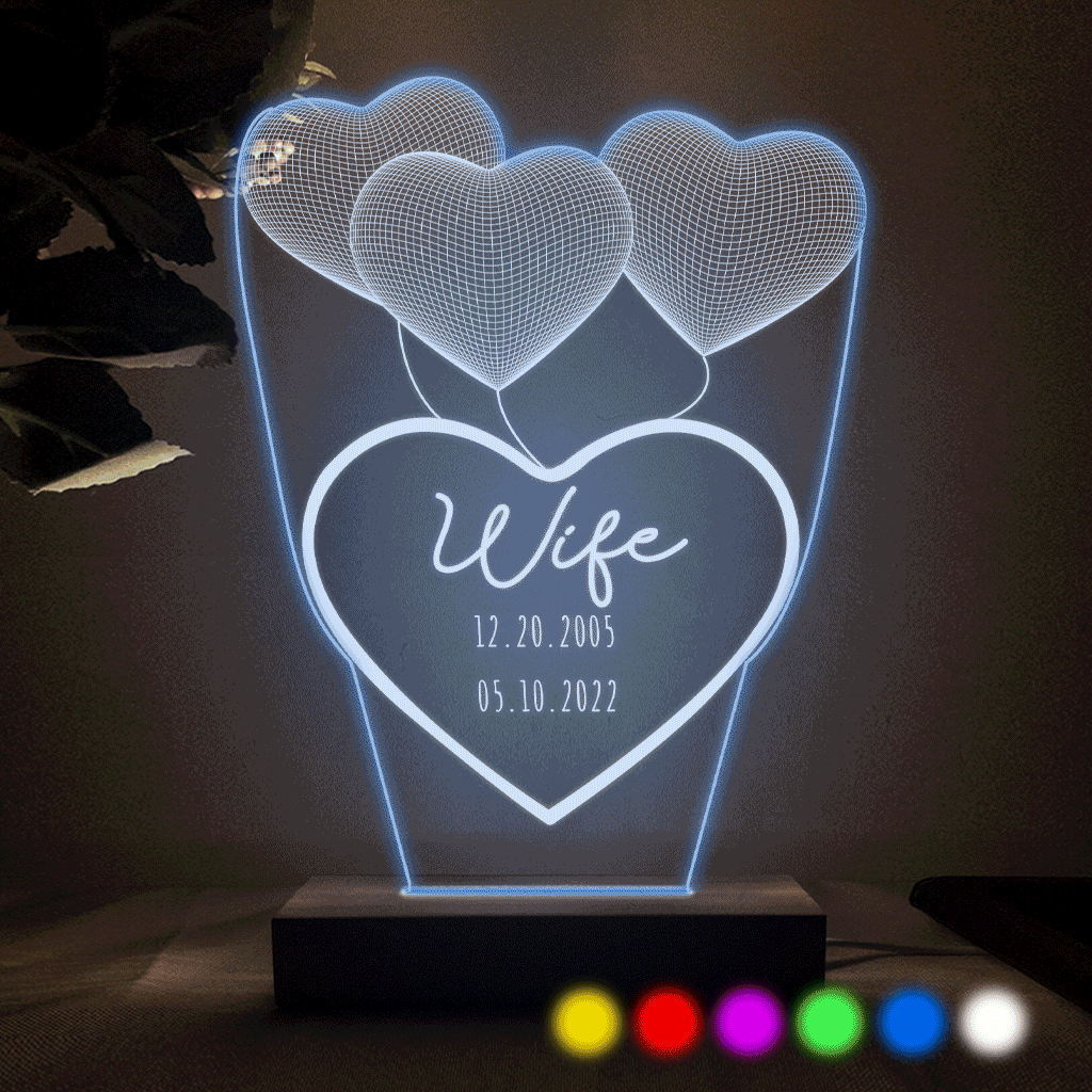 Ich liebe dich, Mama – Geschenk für Mama, Oma, Opa, Ehemann, Ehefrau, Papa – Personalisierte, geformte Leuchtplatte