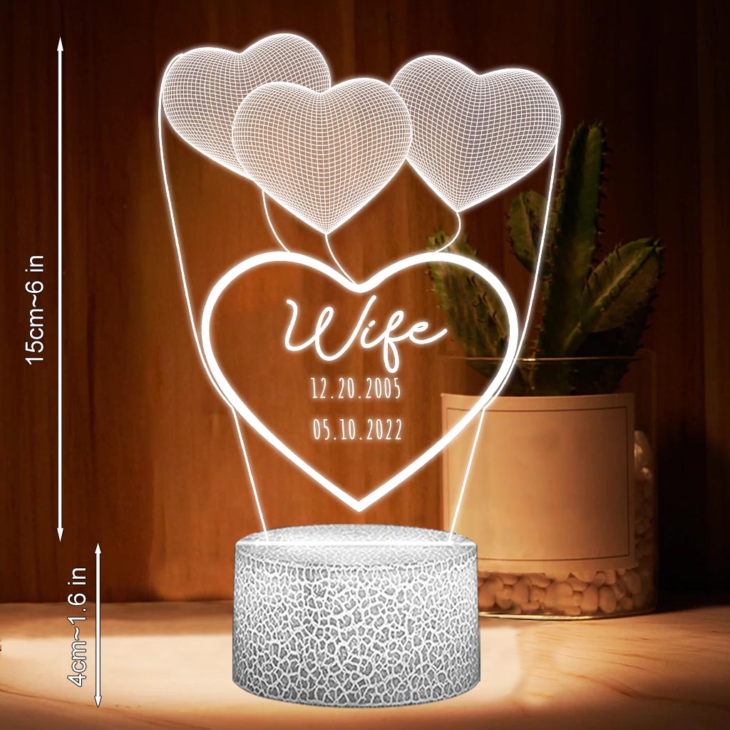 Ich liebe dich, Mama – Geschenk für Mama, Oma, Opa, Ehemann, Ehefrau, Papa – Personalisierte, geformte Leuchtplatte
