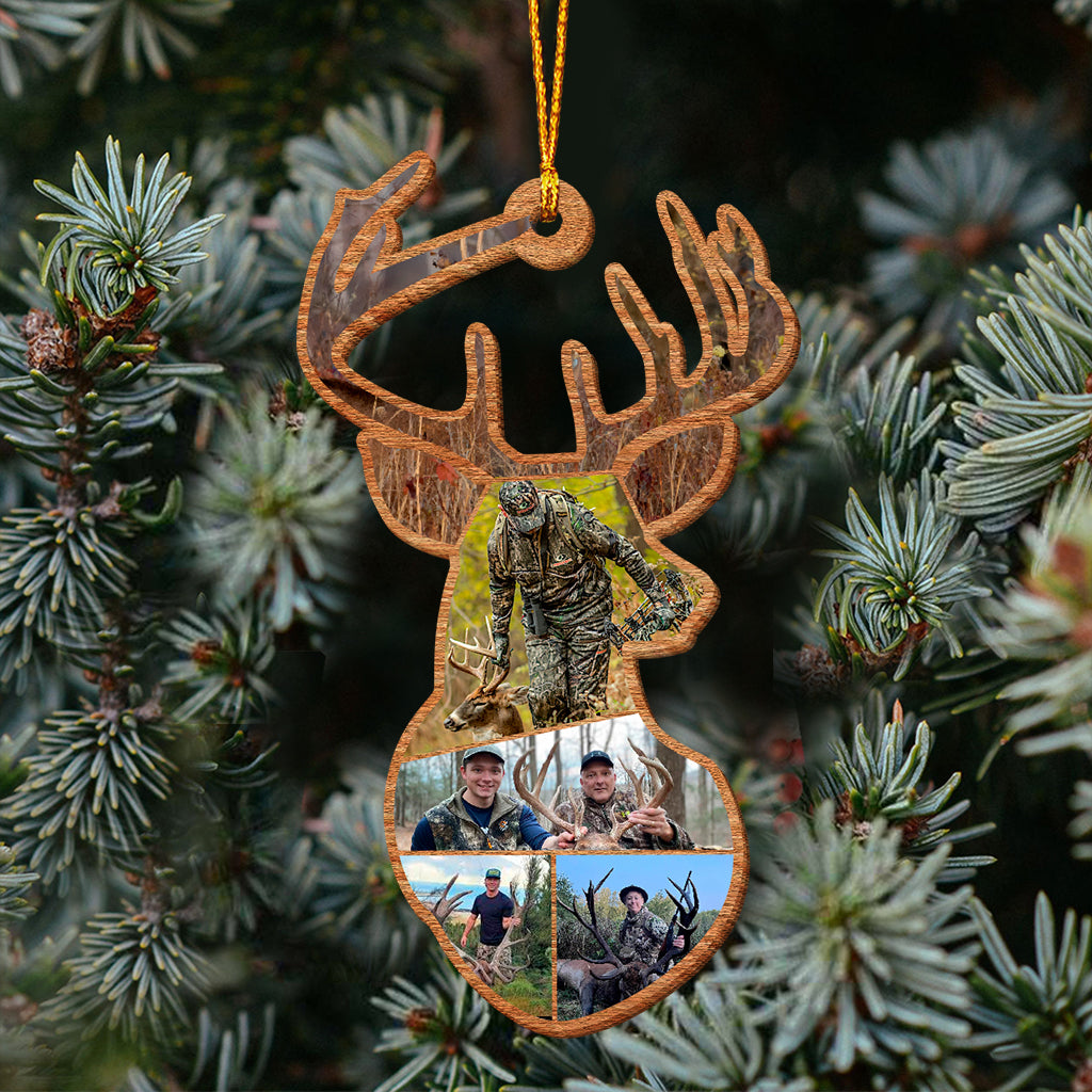 Hirschjagd-Collage – Personalisierter Jagdschmuck