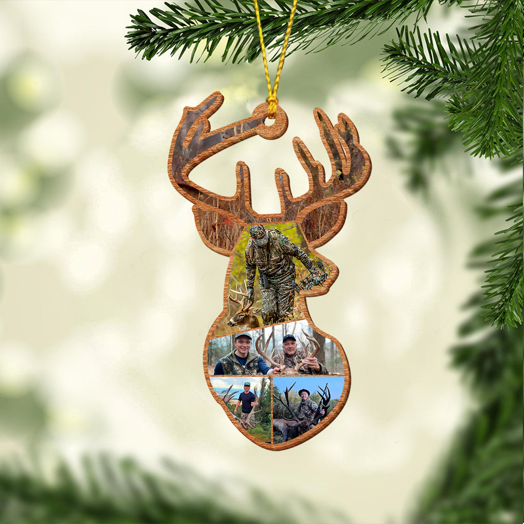 Hirschjagd-Collage – Personalisierter Jagdschmuck