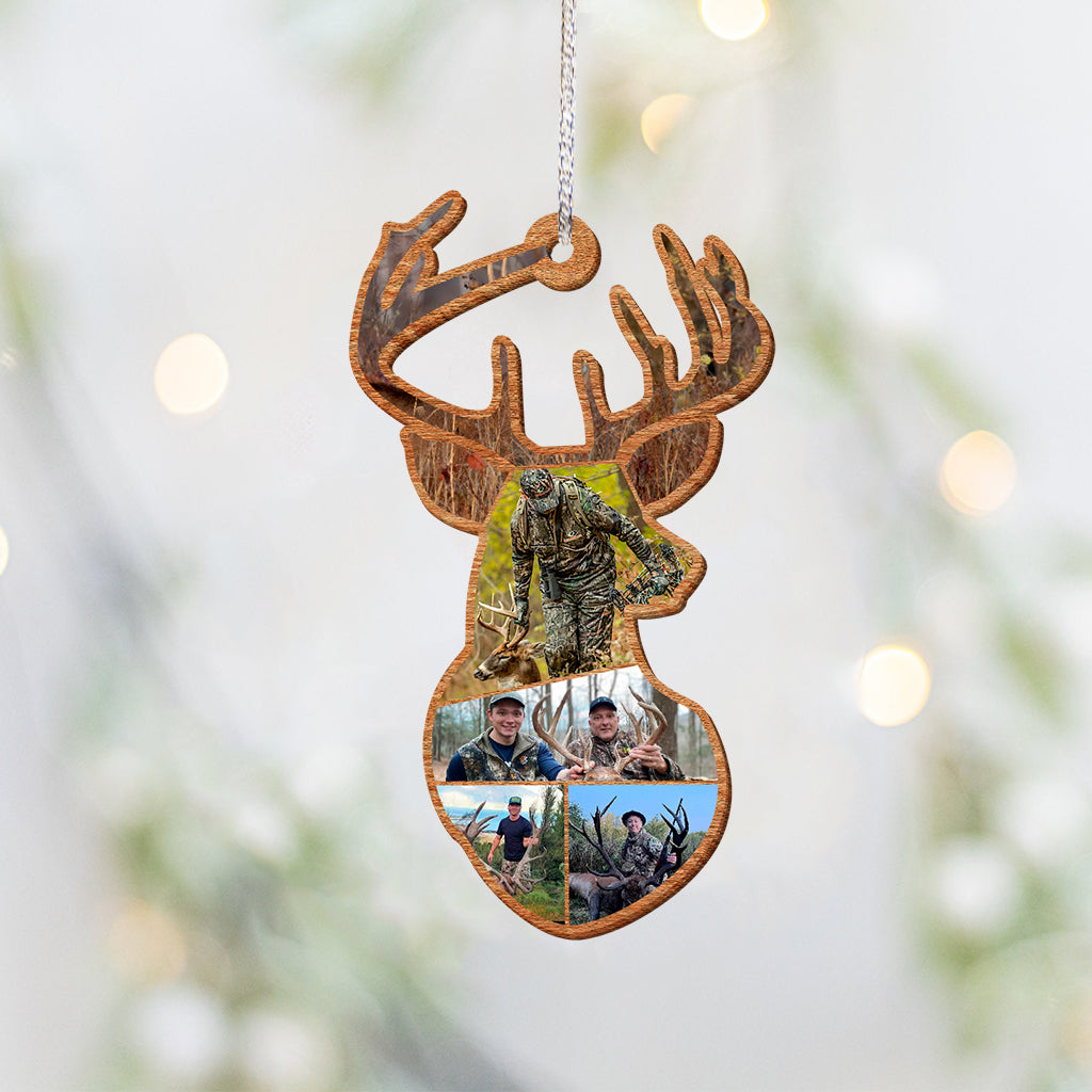 Hirschjagd-Collage – Personalisierter Jagdschmuck