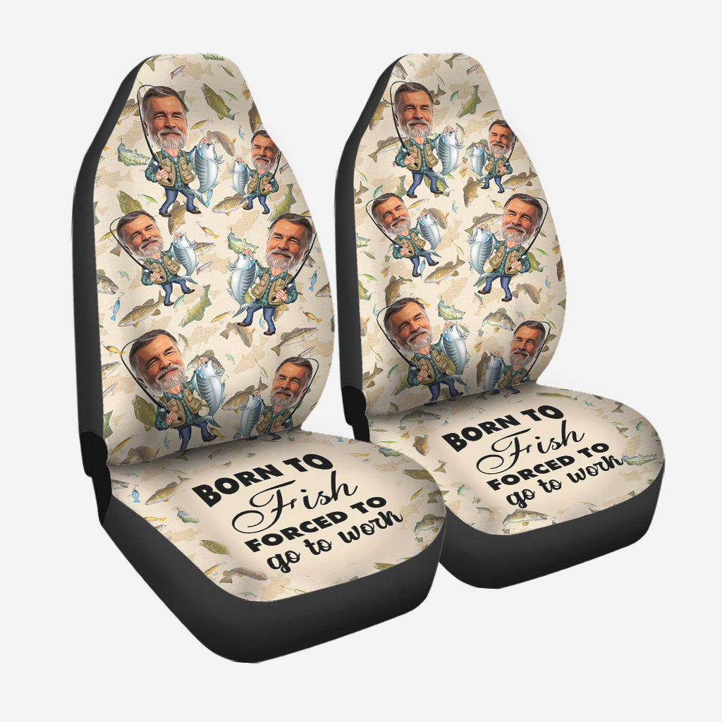 Zum Angeln geboren, zum Arbeiten gezwungen – personalisierte Angelstuhlbezüge