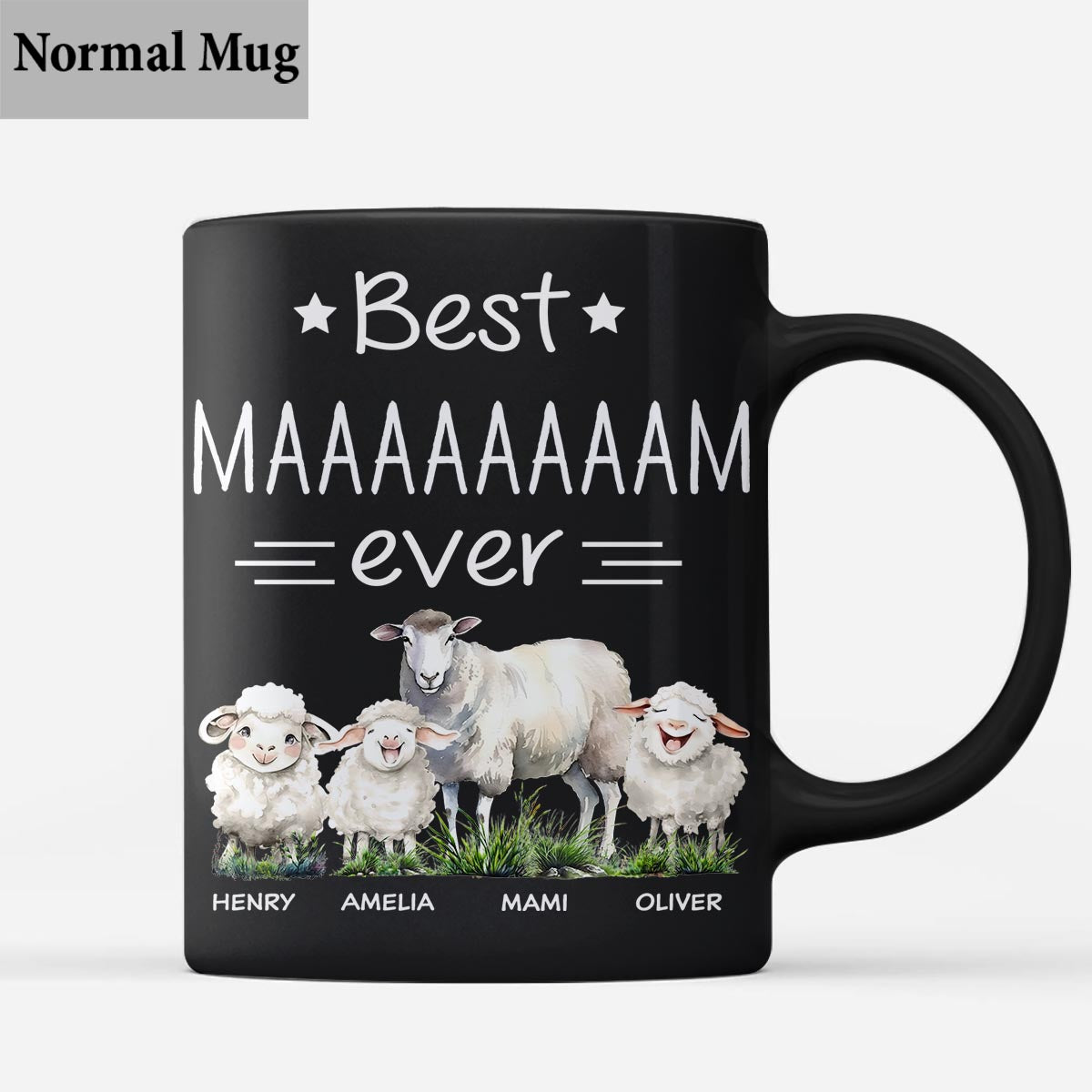 Bester Papa, beste Mama aller Zeiten – Geschenk für Papa, Mama – Personalisierte Tasse