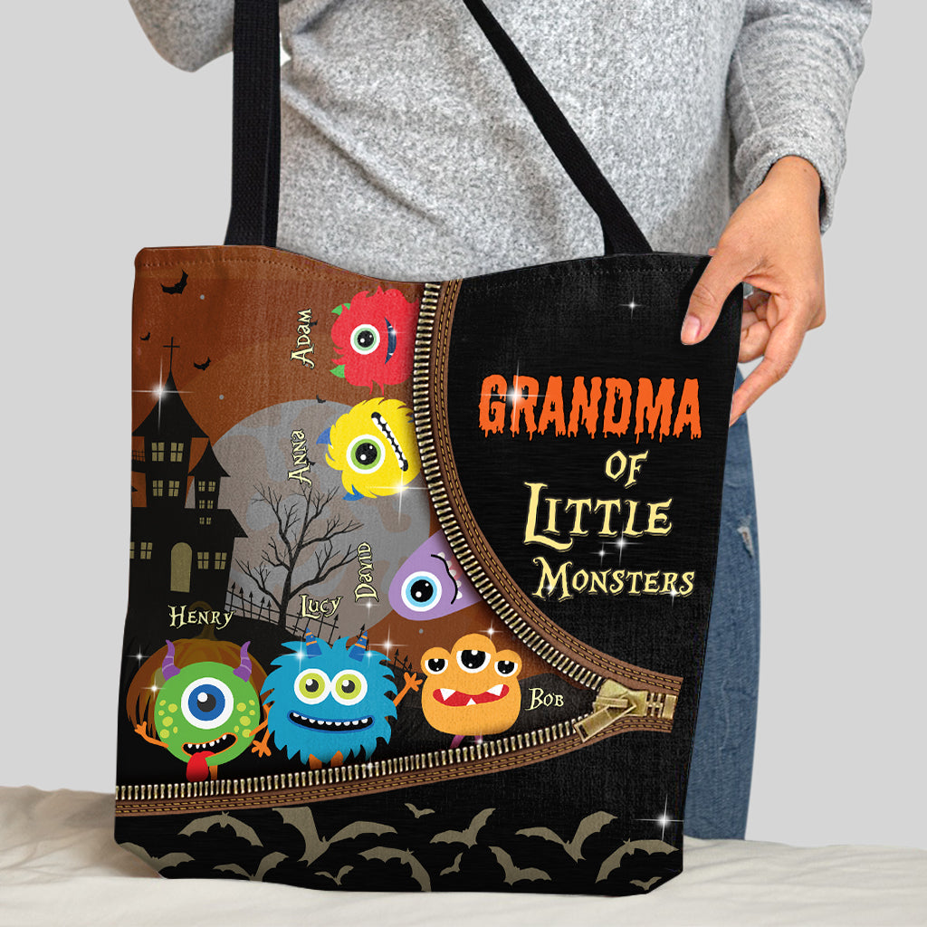Oma der kleinen Monster – Personalisierte Oma-Tragetasche