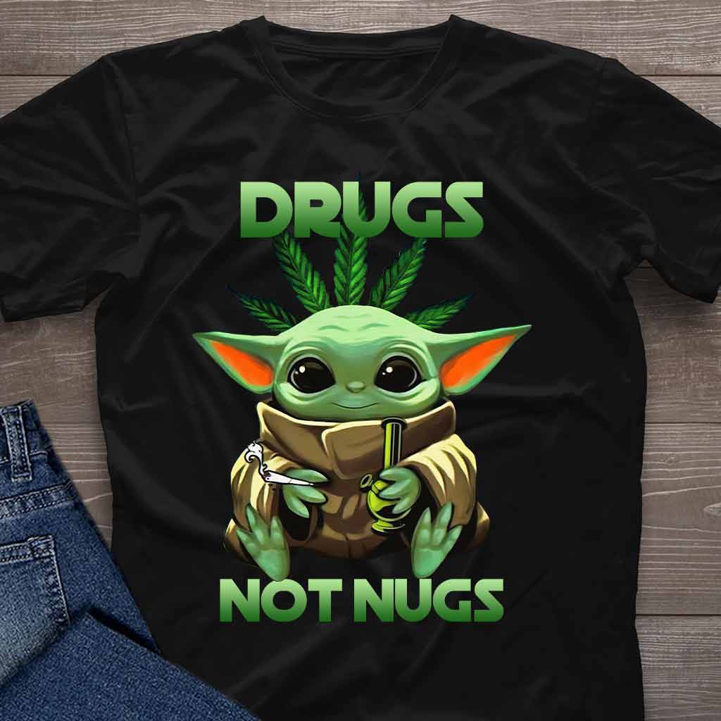 Drogen statt Blüten – Weed-T-Shirt und Hoodie