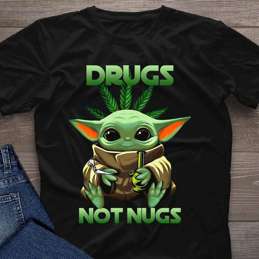 Drogen statt Blüten – Weed-T-Shirt und Hoodie