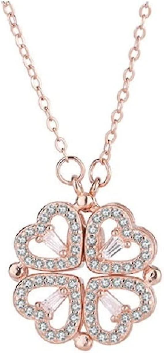 Halskette mit vierblättrigem Kleeblatt