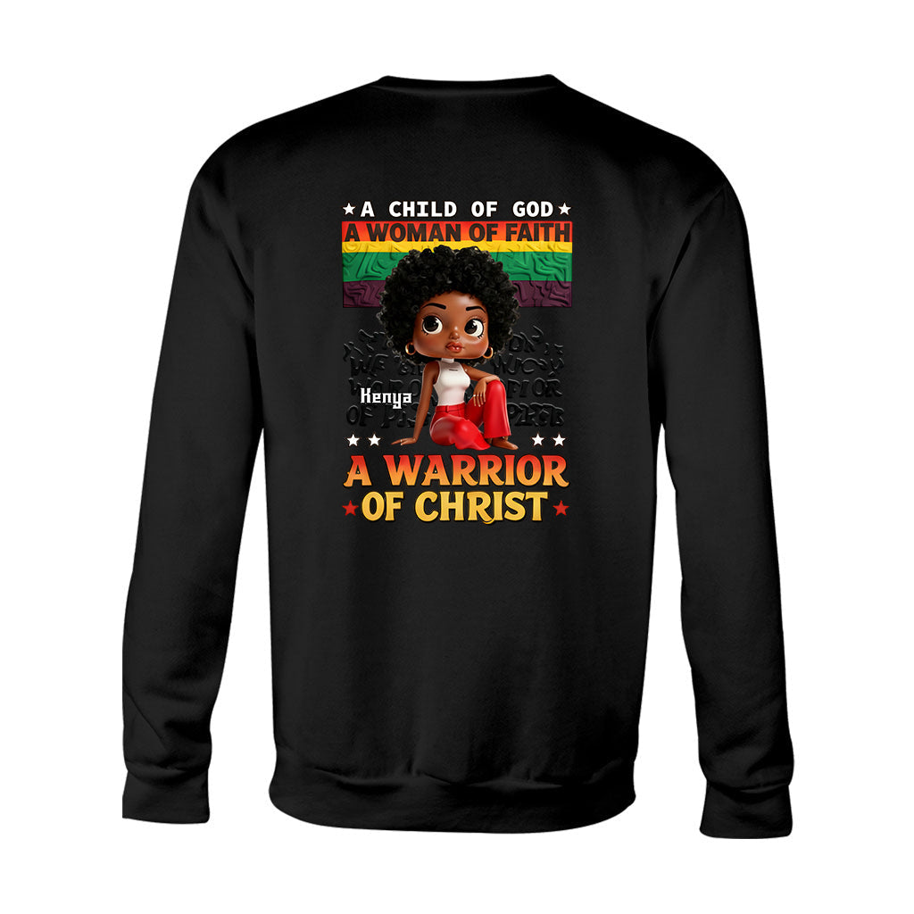 Treue schwarze Frau – Personalisiertes T-Shirt und Hoodie für Afroamerikanerinnen