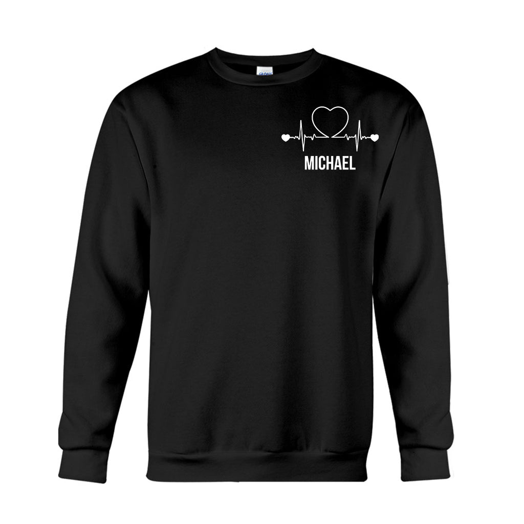 Der beste Papa aller Zeiten – Personalisiertes Vater-T-Shirt und Hoodie