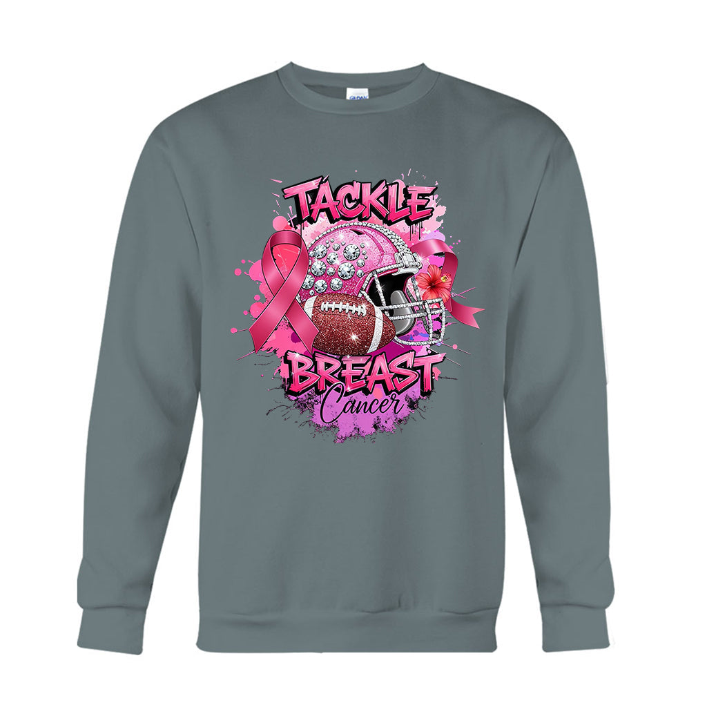 Brustkrebs bekämpfen – T-Shirt und Hoodie zur Sensibilisierung für Brustkrebs
