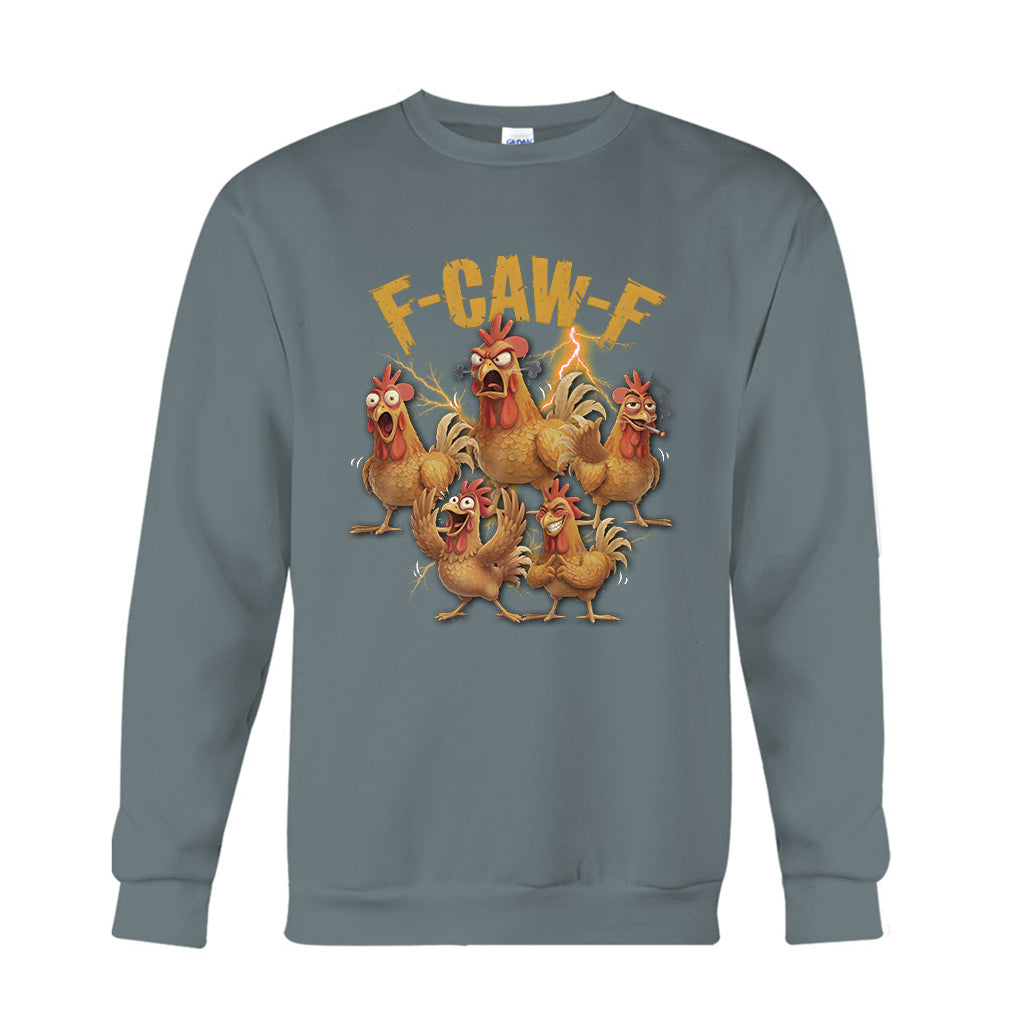 F Caw F Chicken T-Shirt - Hühner-T-Shirt und Hoodie